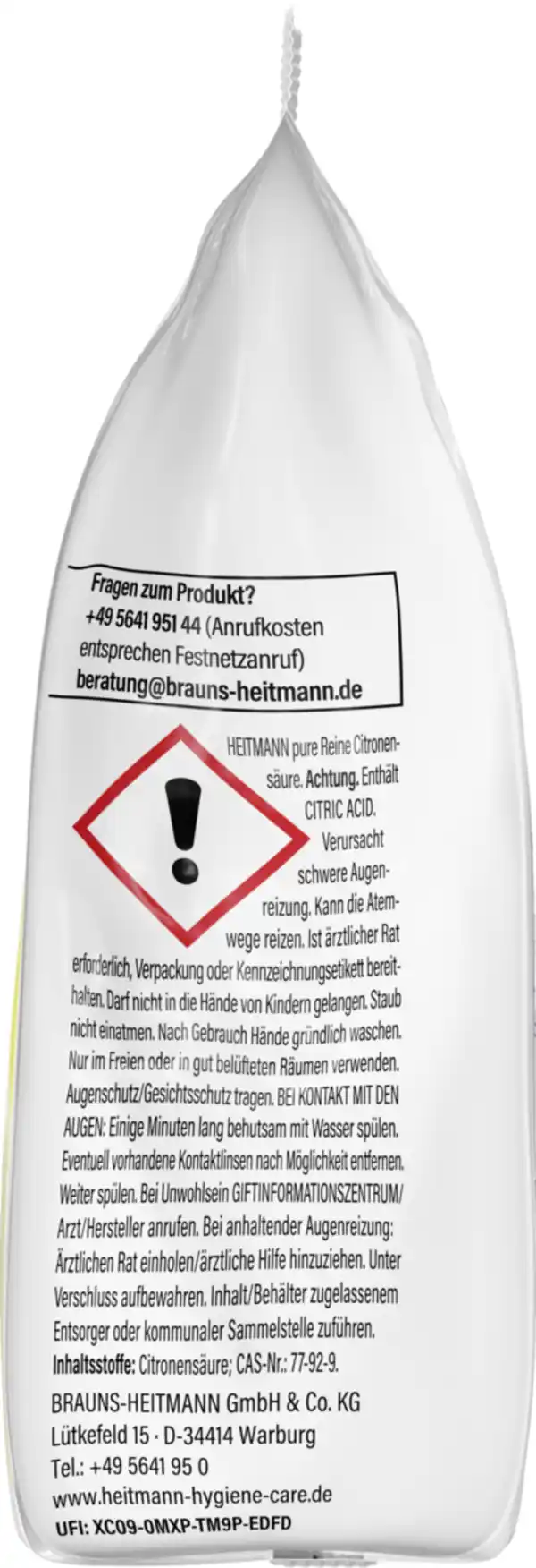 Bild 3 von Heitmann pure Reine Citronensäure, 350 g