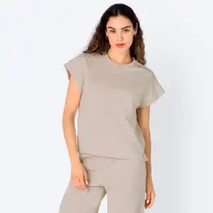 Damen-T-Shirt mit Steinbesatz