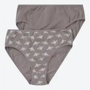 Damen-Rioslip mit hohem Baumwollanteil, 2er-Pack