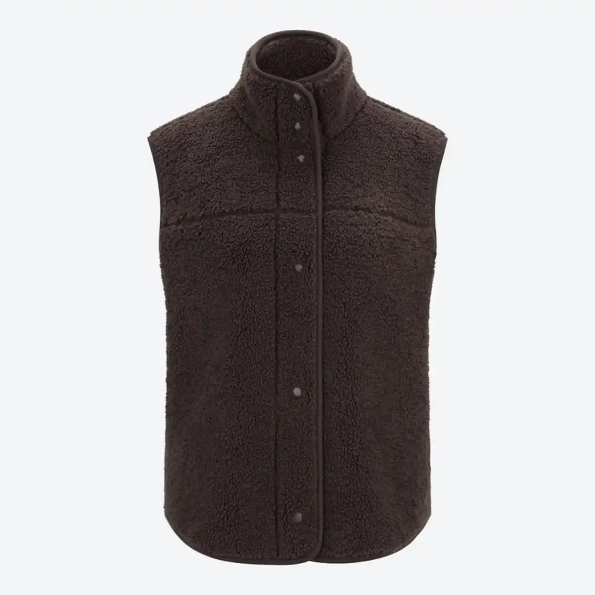 Bild 2 von Damen-Teddyweste mit Druckknopfleiste