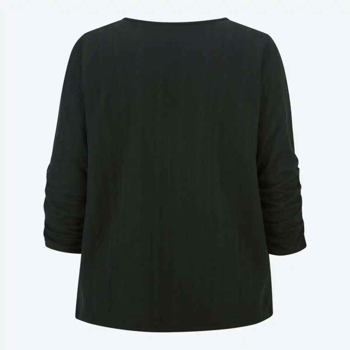 Bild 2 von Damen-Langarmshirt mit Struktur, große Größen