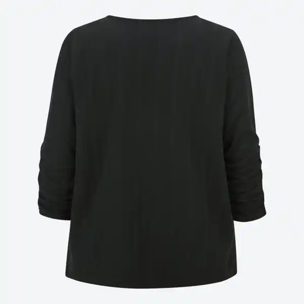 Bild 2 von Damen-Langarmshirt mit Struktur, große Größen