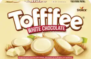 Storck Toffifee Pralinen White Chocolate, 125 g