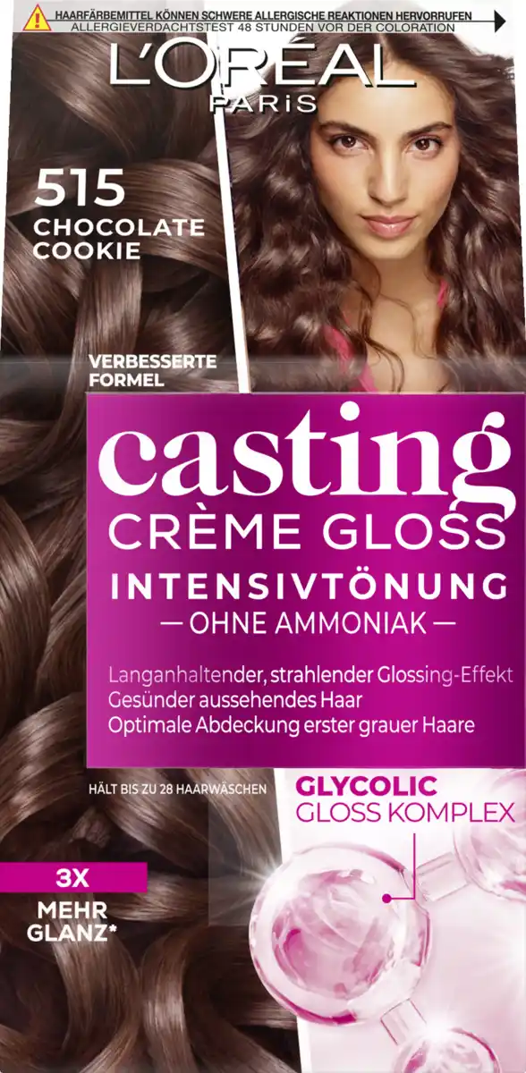 Bild 1 von L’Oréal Paris Casting Creme Gloss Pflegende Intensivtönung 515 Chocolate Chip Cookie