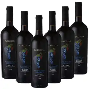 CAMASELLA Negroamaro Primitivo Puglia IGT 2023 - 6er-Karton