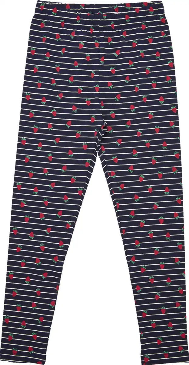 Bild 2 von under2wear kids LEGGINGS STREIFEN NAVY 110/116 GOTS