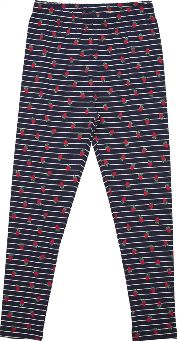 Bild 2 von under2wear kids LEGGINGS STREIFEN NAVY 110/116 GOTS