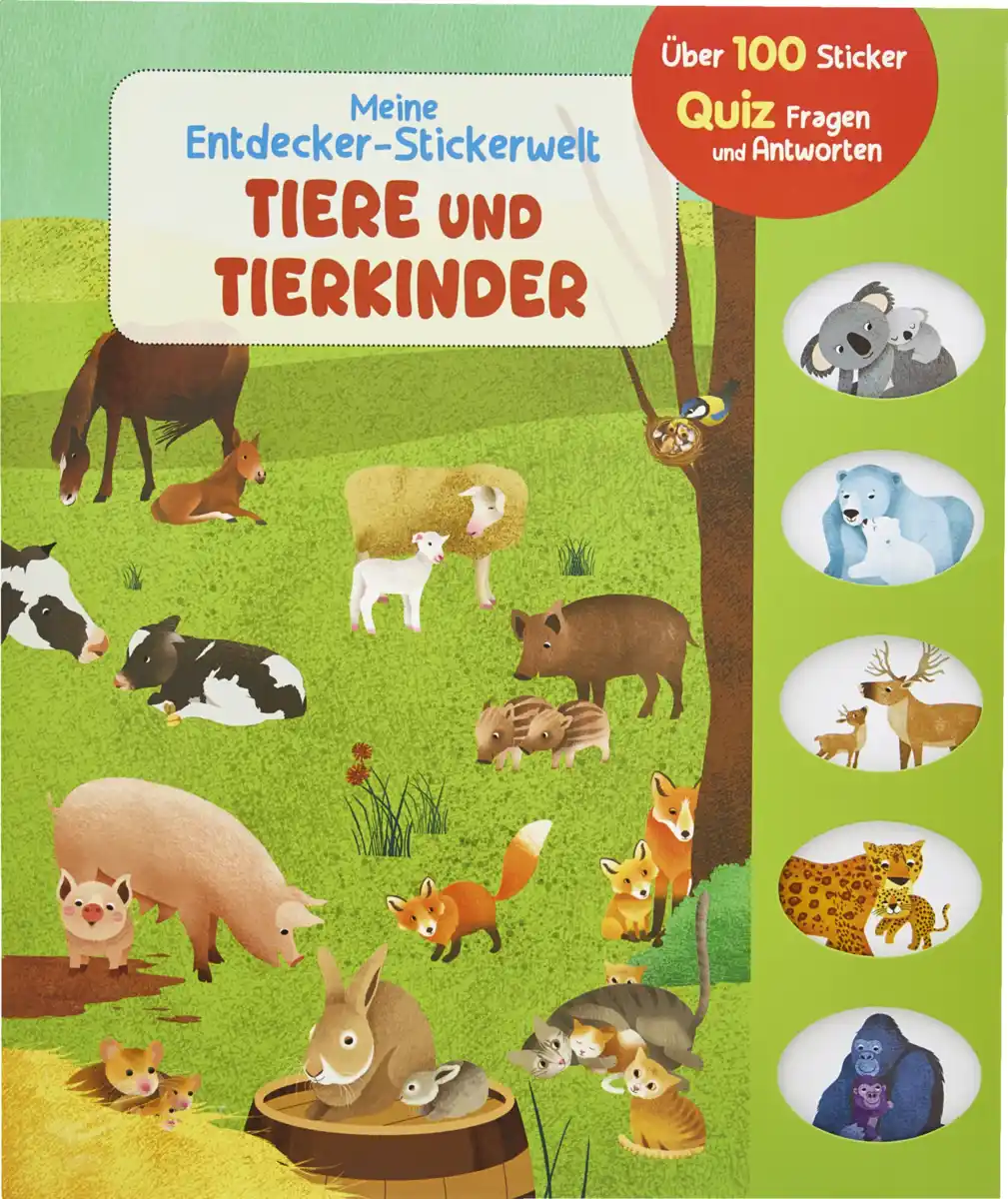 Bild 1 von IDEENWELT Meine Entdecker-Stickerwelt Tiere