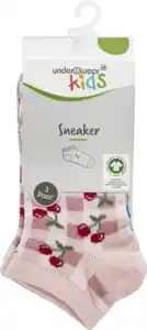 under2wear kids Kinder-Sneakersocken Früchte Gr. 31/34