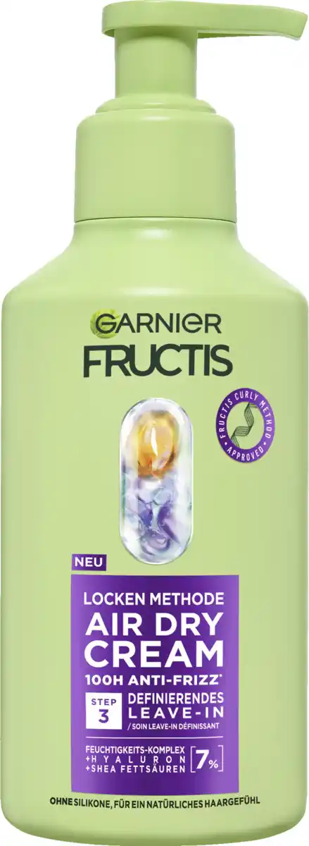 Bild 1 von Garnier Fructis Locken Methode Air Dry Cream, 260 ml