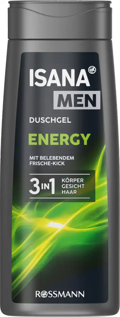 Bild 1 von ISANA MEN 3in1 Duschgel Energy, 300 ml