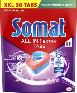 Somat All in 1 Extra Tabs XXL, 58 WL
