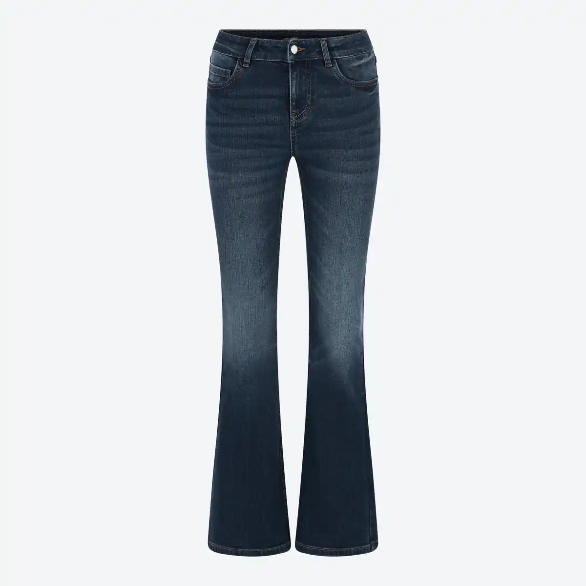 Bild 3 von Damen-Flared-Jeans Mid Waist