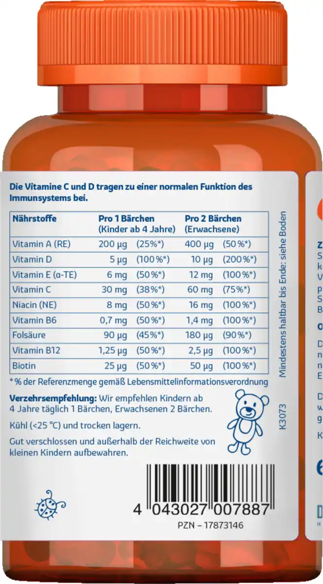 Bild 2 von Sanostol Multi-Vitamin Bärchen, 120 g