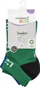 under2wear kids Kinder-Sneakersocken Fussball Gr. 23/26