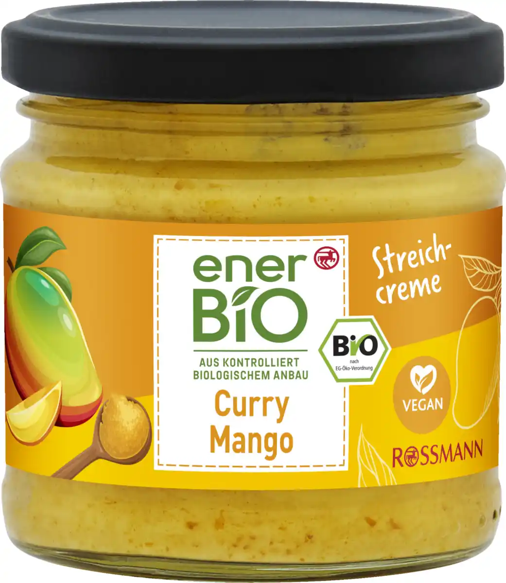Bild 1 von enerBiO Curry Mango Streichcreme, 180 g