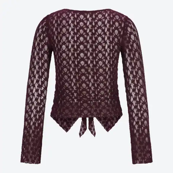 Bild 2 von Damen-Langarmshirt aus Spitze