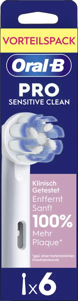 Bild 2 von Oral-B Aufsteckbürsten Pro Sensitive Clean 6er