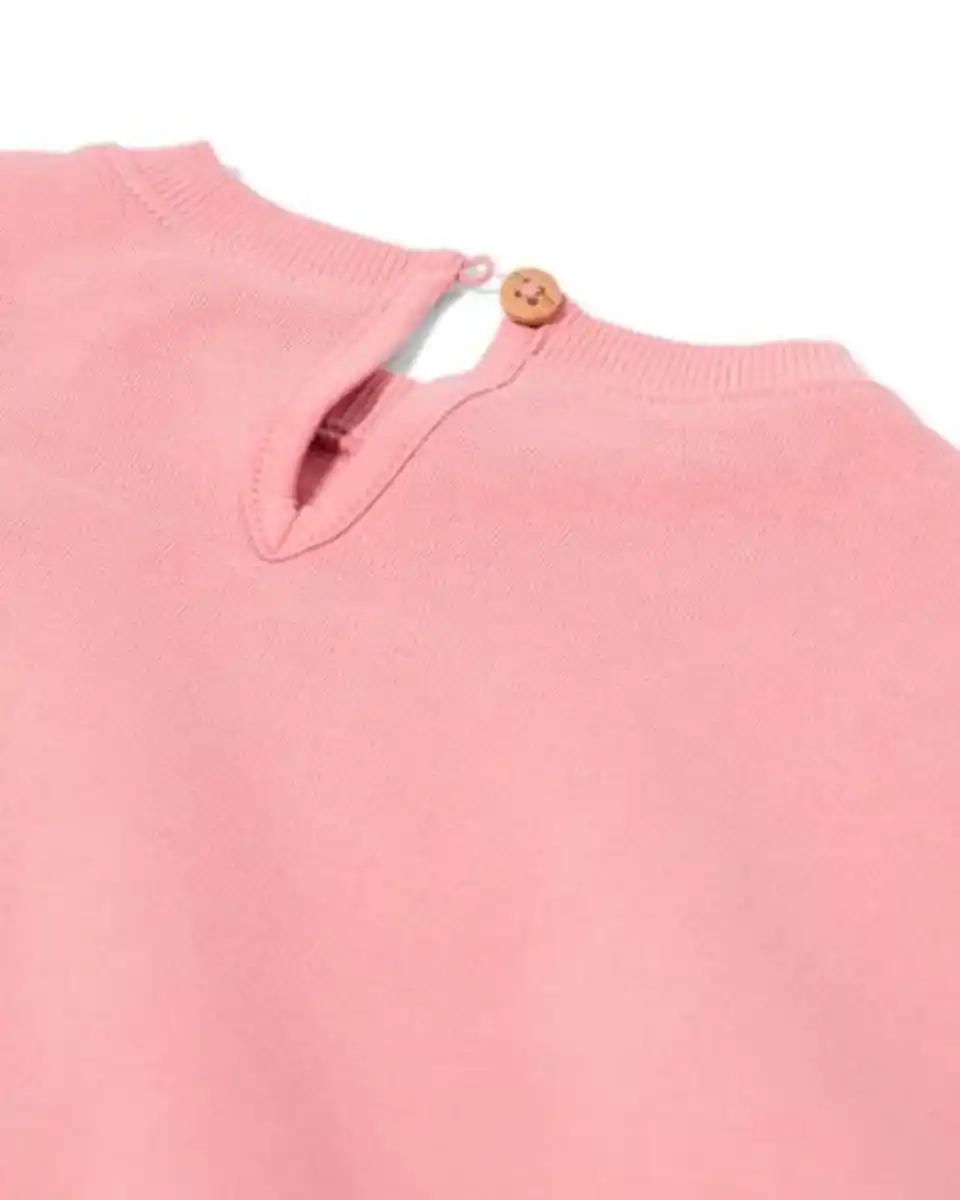 Bild 4 von Babypullover aus Sweatstoff, Apfel rosa