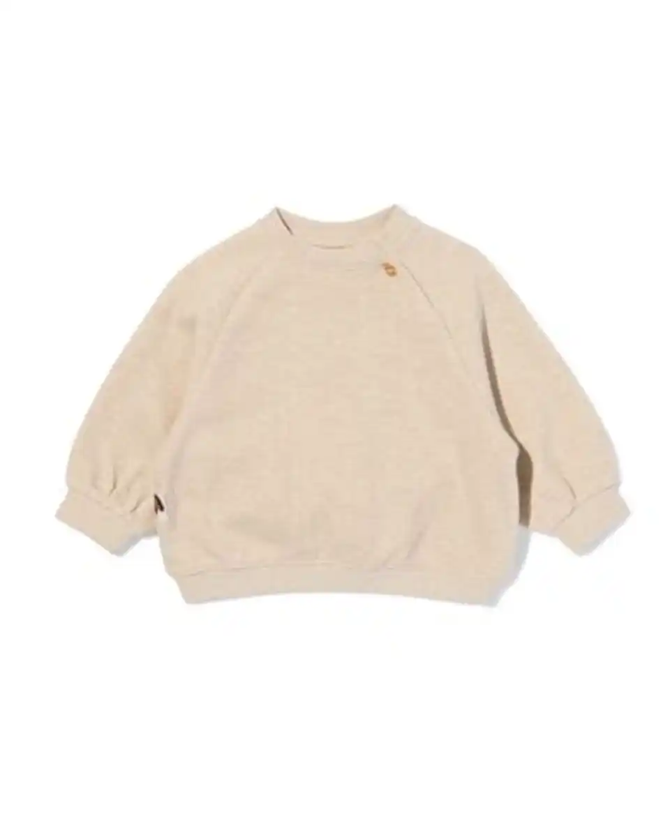 Bild 1 von Babypullover aus Sweatstoff sandfarben