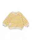 Bild 1 von Miffy-Babypullover aus Sweatstoff, gestreift ecru