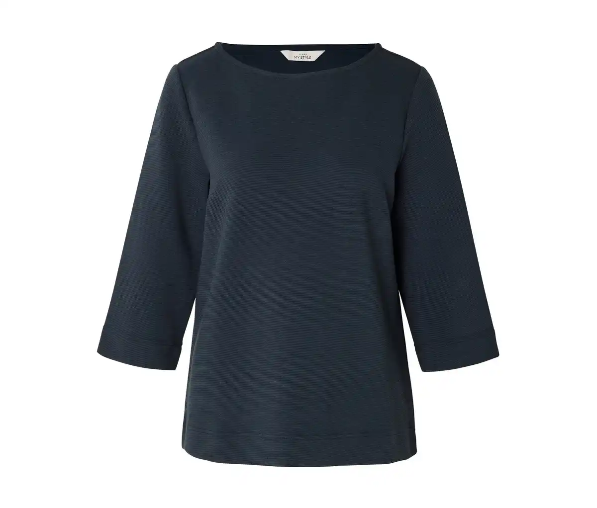 Bild 1 von Strukturiertes Shirt, dunkelblau