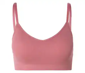 Seamless-Bustier, rosenholz