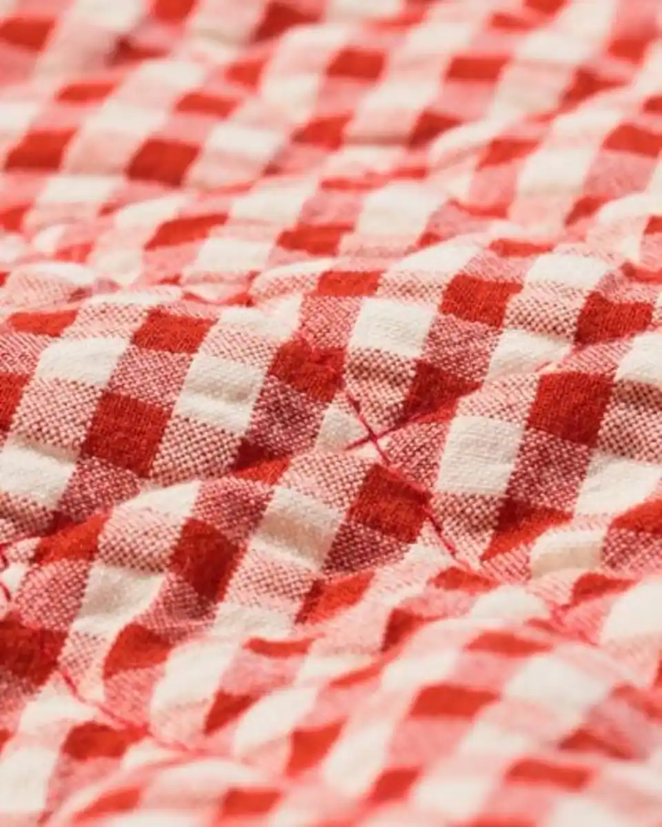 Bild 4 von Baby-Wendeweste mit Karos rot