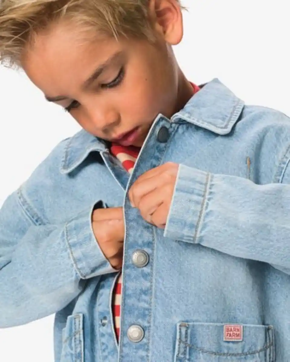 Bild 4 von Kinder-Jeansjacke blau