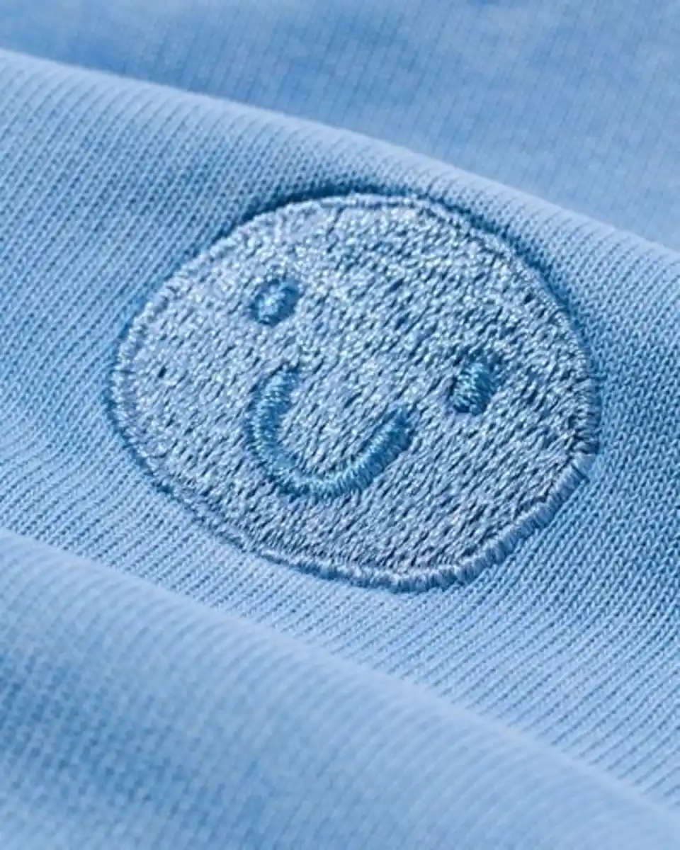 Bild 2 von Babypullover aus Sweatstoff blau