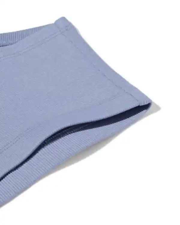 Bild 3 von Kinder-Hipster, gerippt, mit Herzchen – 3 Stück blau