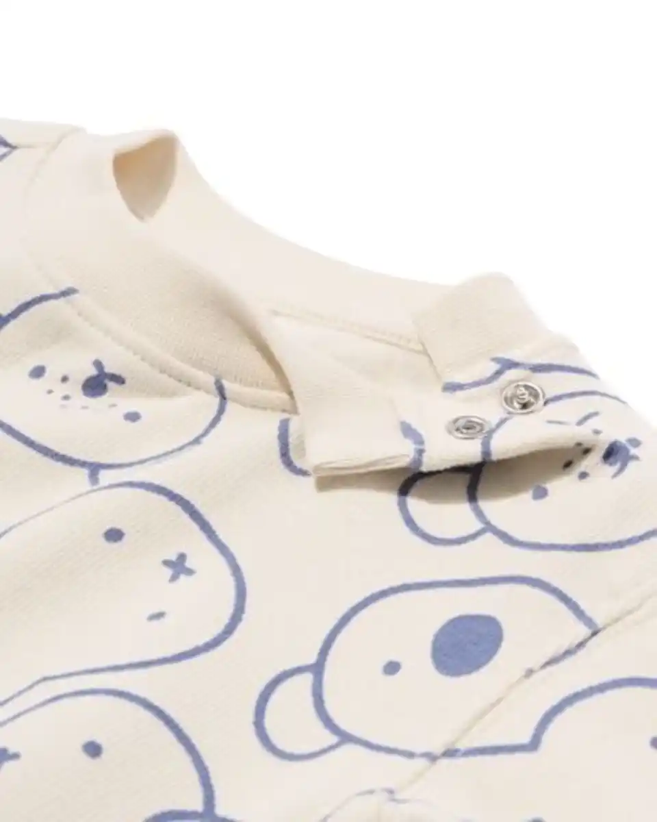 Bild 2 von Miffy-Babypullover aus Sweatstoff ecru