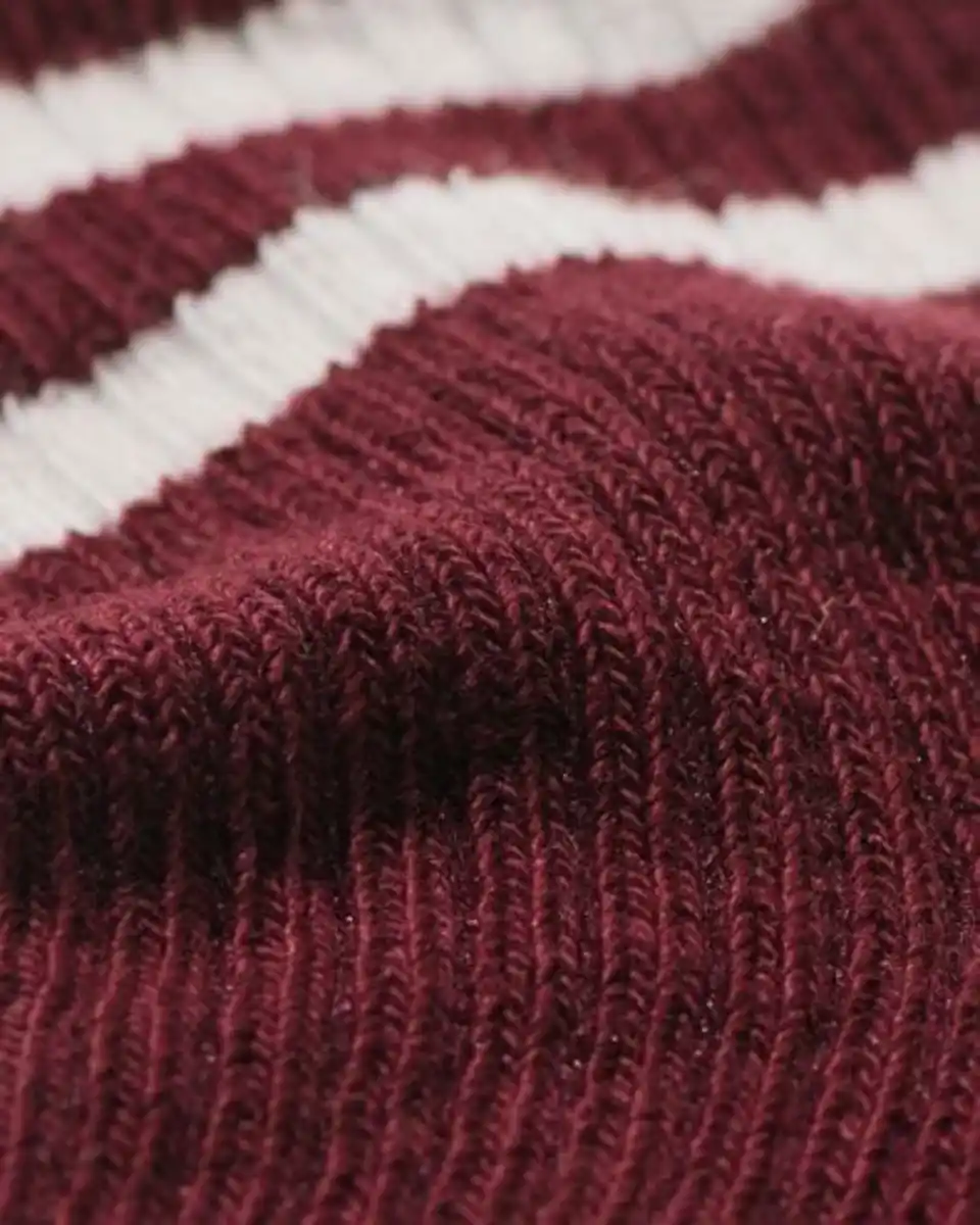 Bild 3 von Baby-Socken, gerippt, mit Sportstreifen – 5 Paar eierschalenfarben
