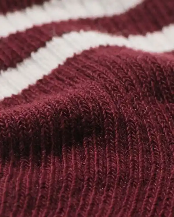 Bild 3 von Baby-Socken, gerippt, mit Sportstreifen – 5 Paar eierschalenfarben