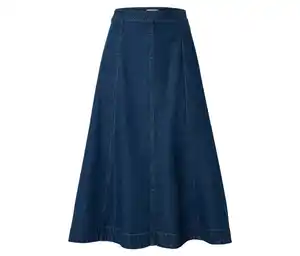 Ausgestellter Jeansrock