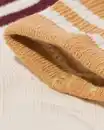 Bild 2 von Baby-Socken, gerippt, mit Sportstreifen – 5 Paar eierschalenfarben