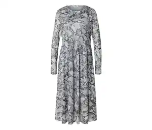 Bedrucktes Mesh-Kleid