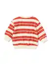 Bild 3 von Babypullover aus Frottee, gestreift rot