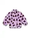 Bild 2 von Kinderjacke aus Kunstfell mit Herzchen lila