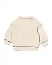 Bild 3 von Babypullover aus Sweatstoff, Hund ecru