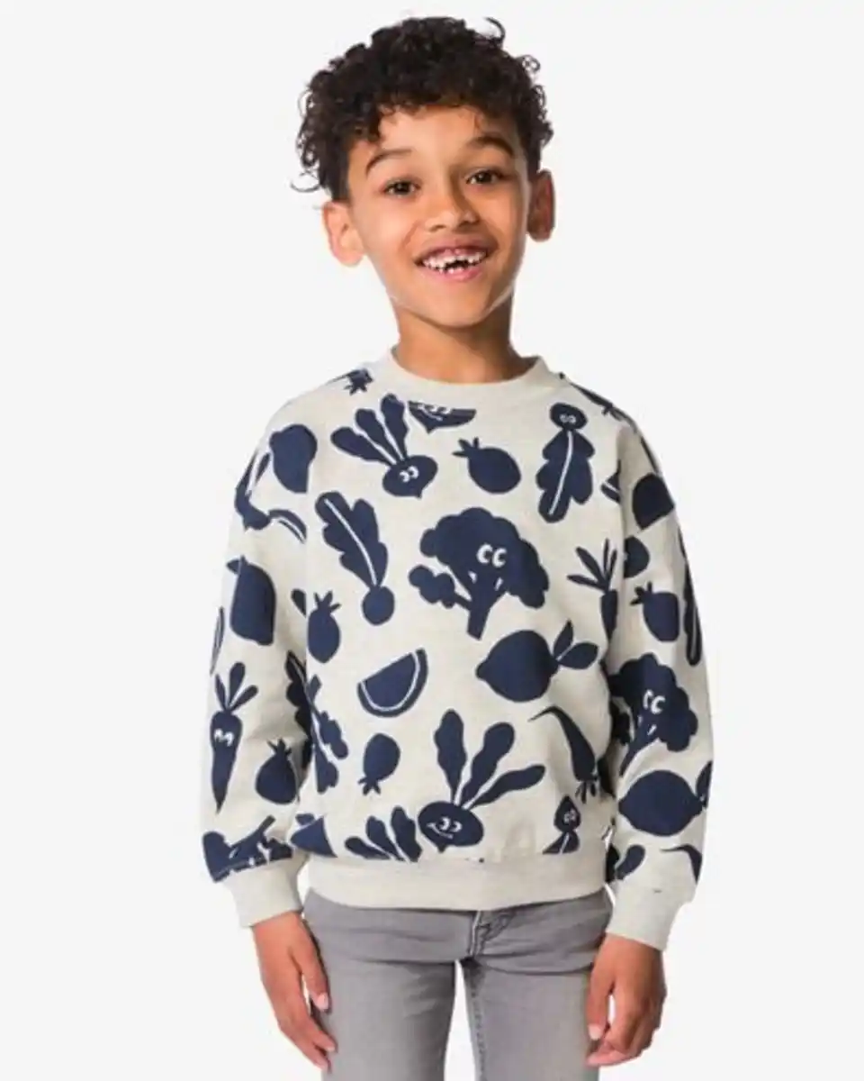 Bild 1 von Kindersweater, Gemüse sandfarben
