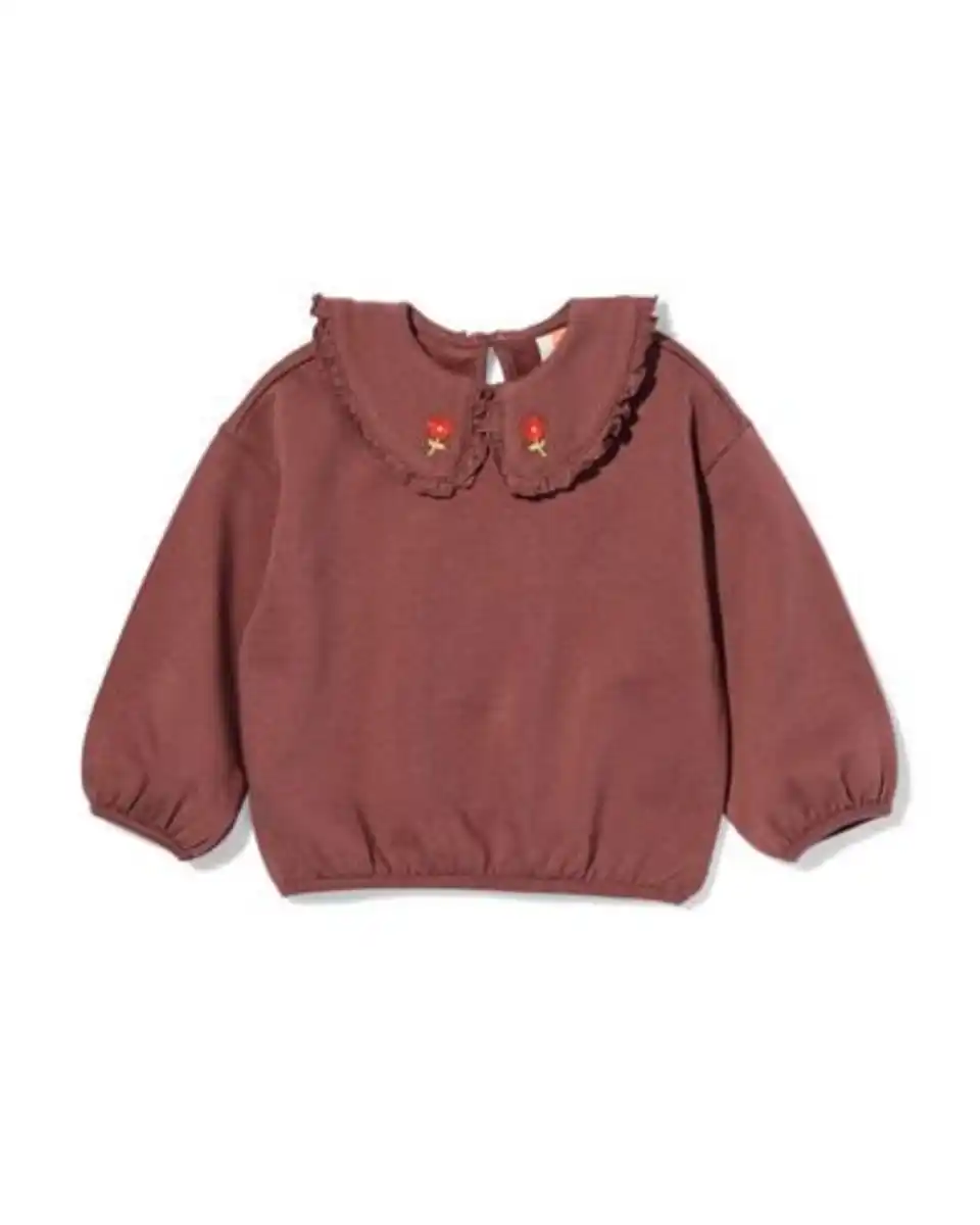 Bild 1 von Babypullover aus Sweatstoff braun