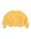 Bild 2 von Kinderpullover aus Sweatstoff, Essen senfgelb