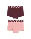 Bild 1 von Kinder-Boxershorts, Herzen – 2 Stück braun