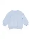 Bild 3 von Babypullover aus Sweatstoff, Esel hellblau