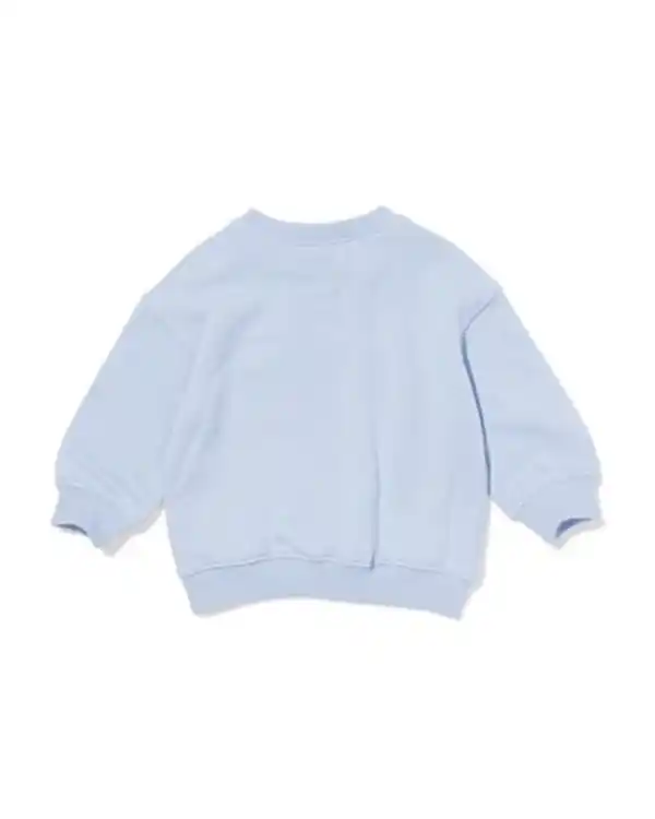 Bild 3 von Babypullover aus Sweatstoff, Esel hellblau