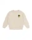 Bild 2 von Kinderpullover aus Sweatstoff, Grafikmuster sandfarben