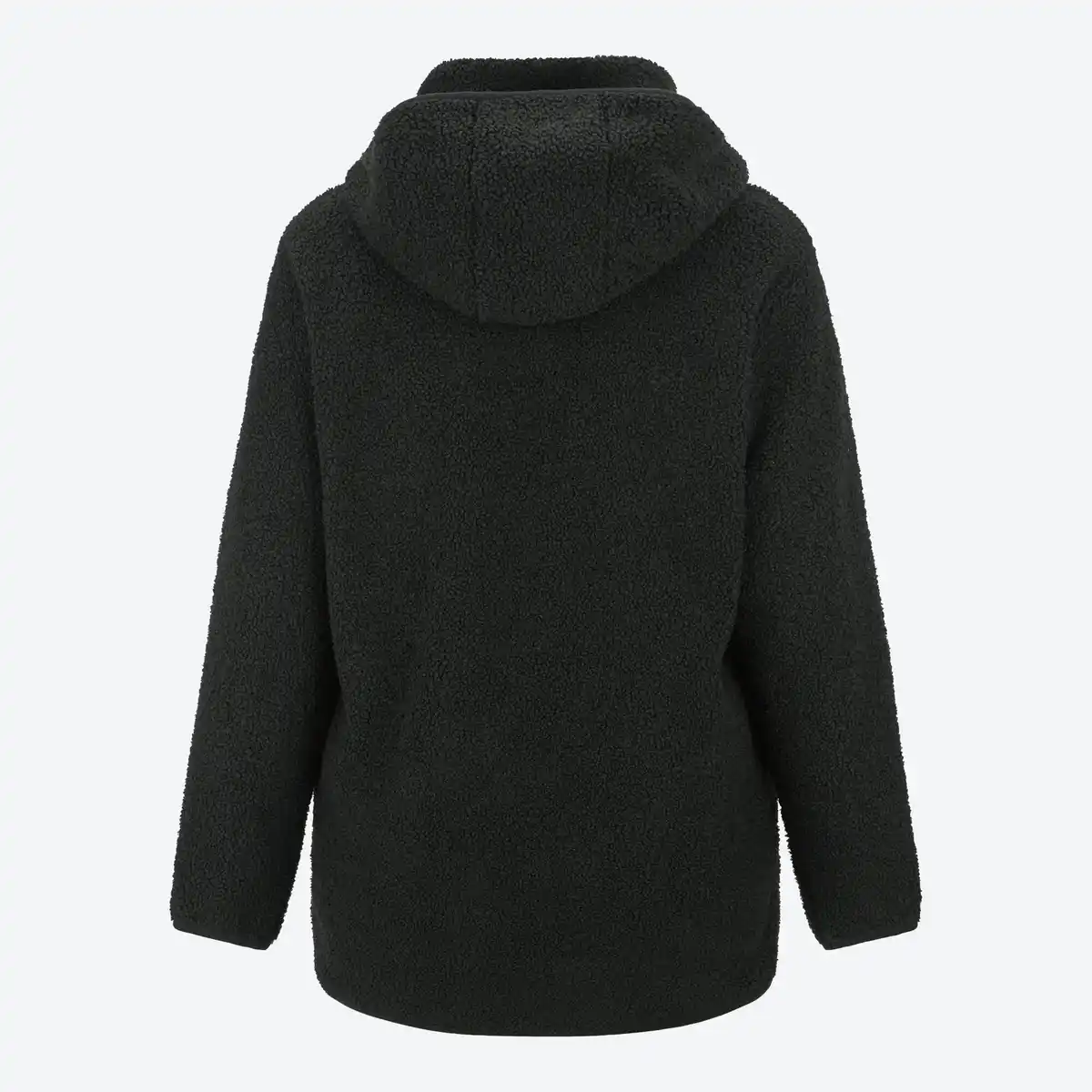 Bild 3 von Damen-Teddyjacke mit Kapuze und Taschen, große Größen