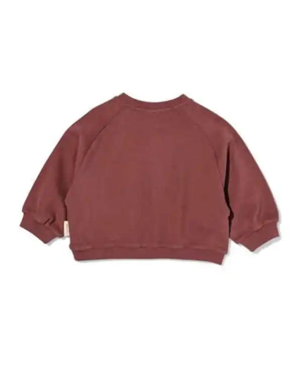 Bild 3 von Miffy-Babypullover aus Sweatstoff braun