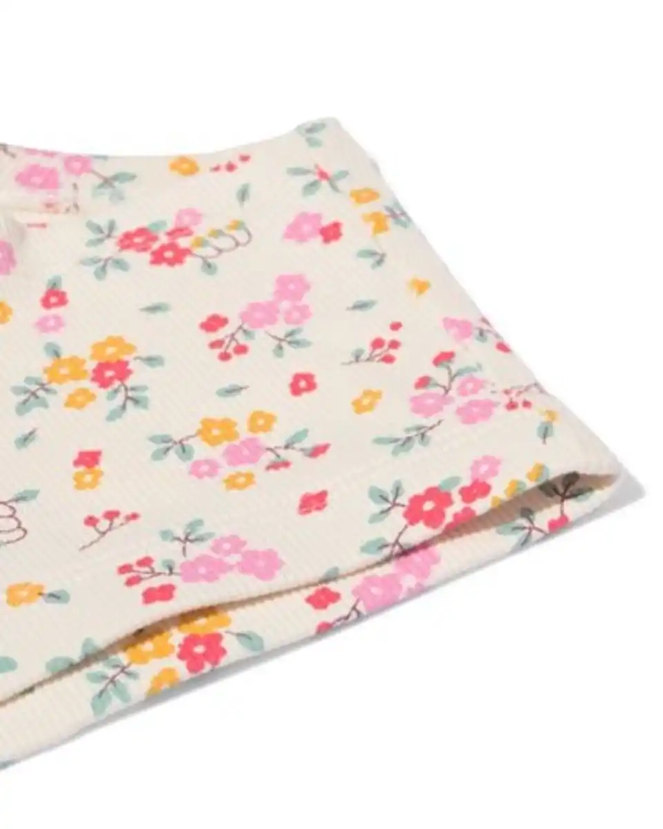 Bild 3 von Kinder-Boxershorts, gerippt, Baumwolle, geblümt – 3 Stück multifarbe